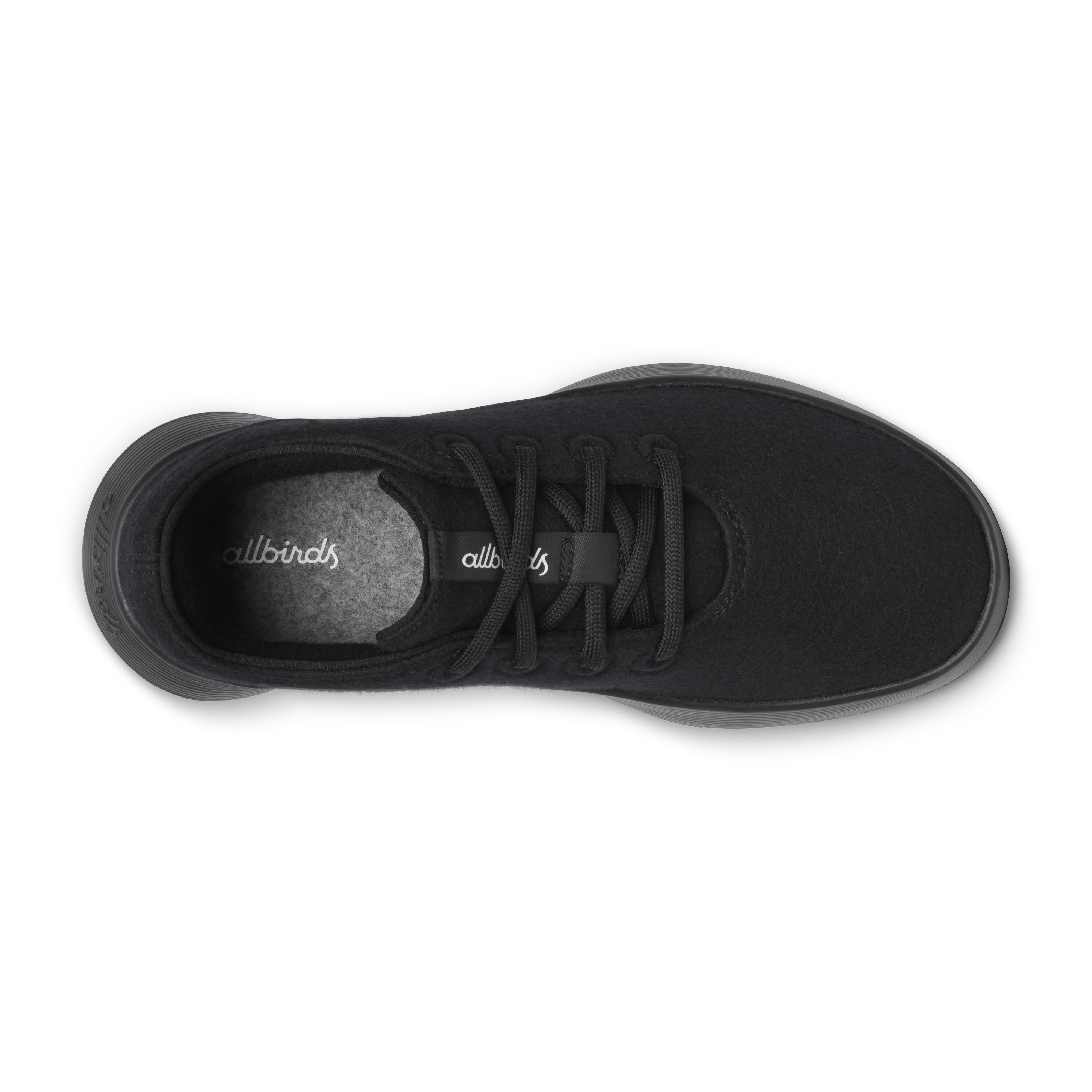 Men's Wool Runner Go - Natural Black (Natural Black Sole)