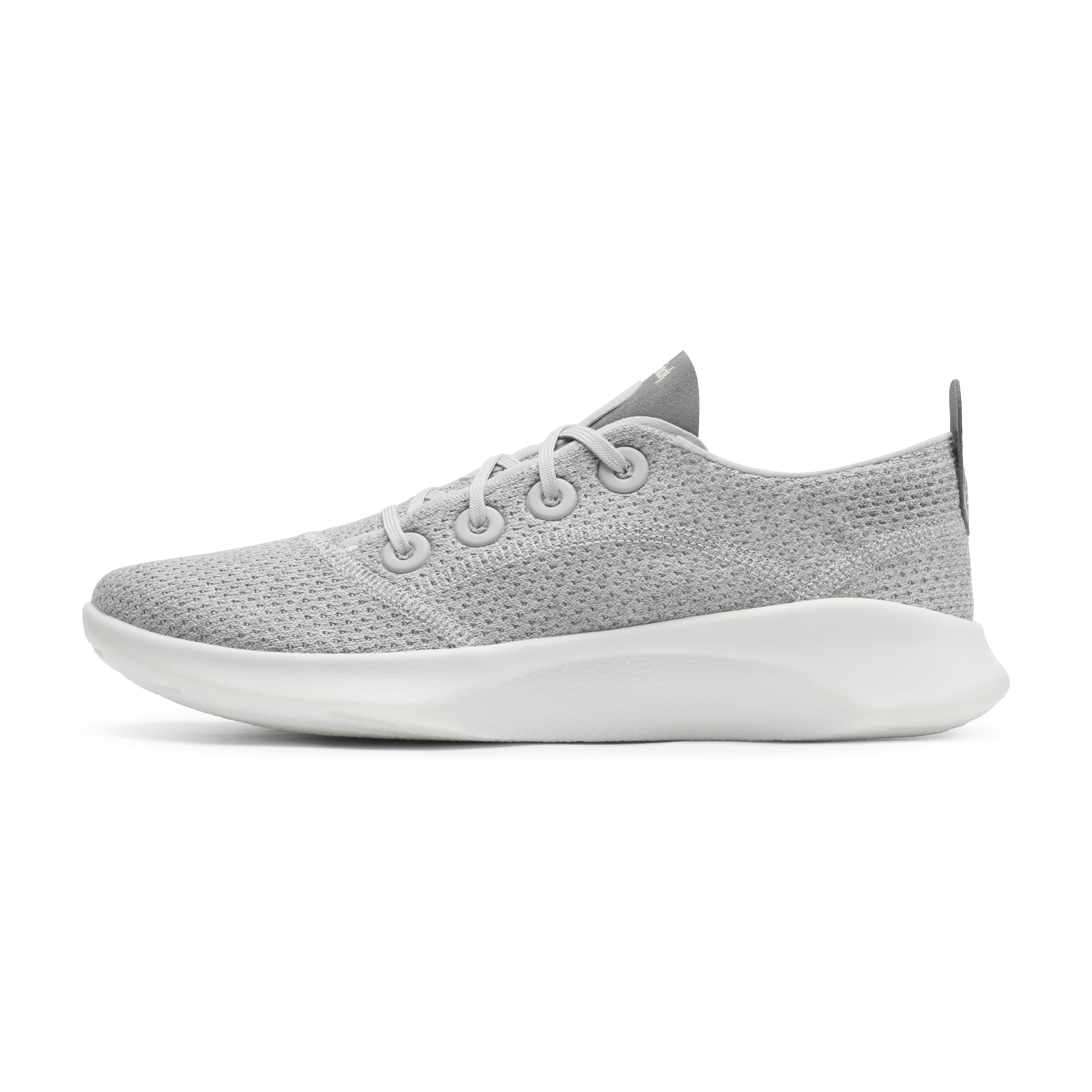 Allbirds Women's SuperLight Tree Runner - Light Grey/Medium Grey (Blizzard Sole at Allbirds