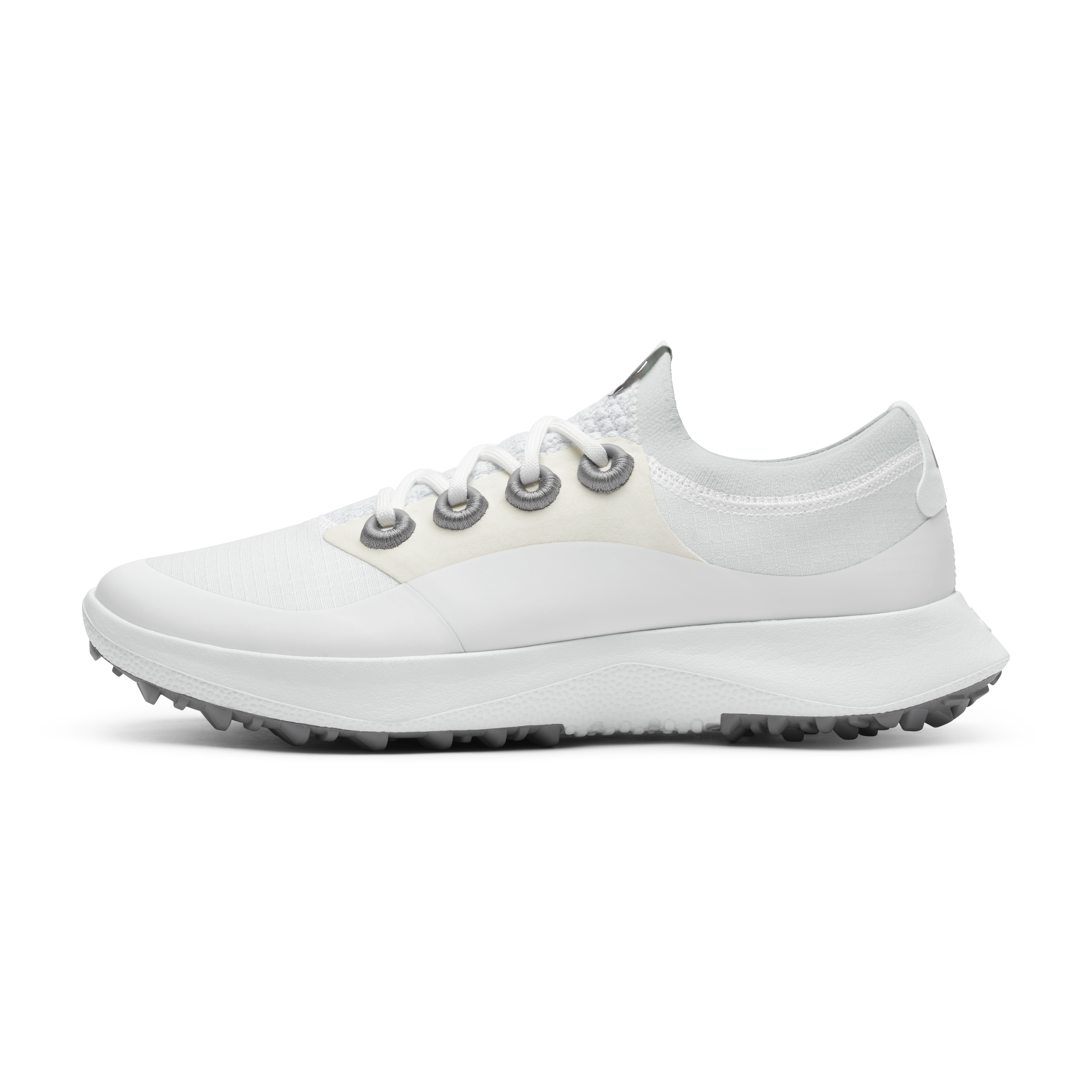 【HAZZYS GOLF】 White logo print leather sneakers / 追跡付 Allbirds