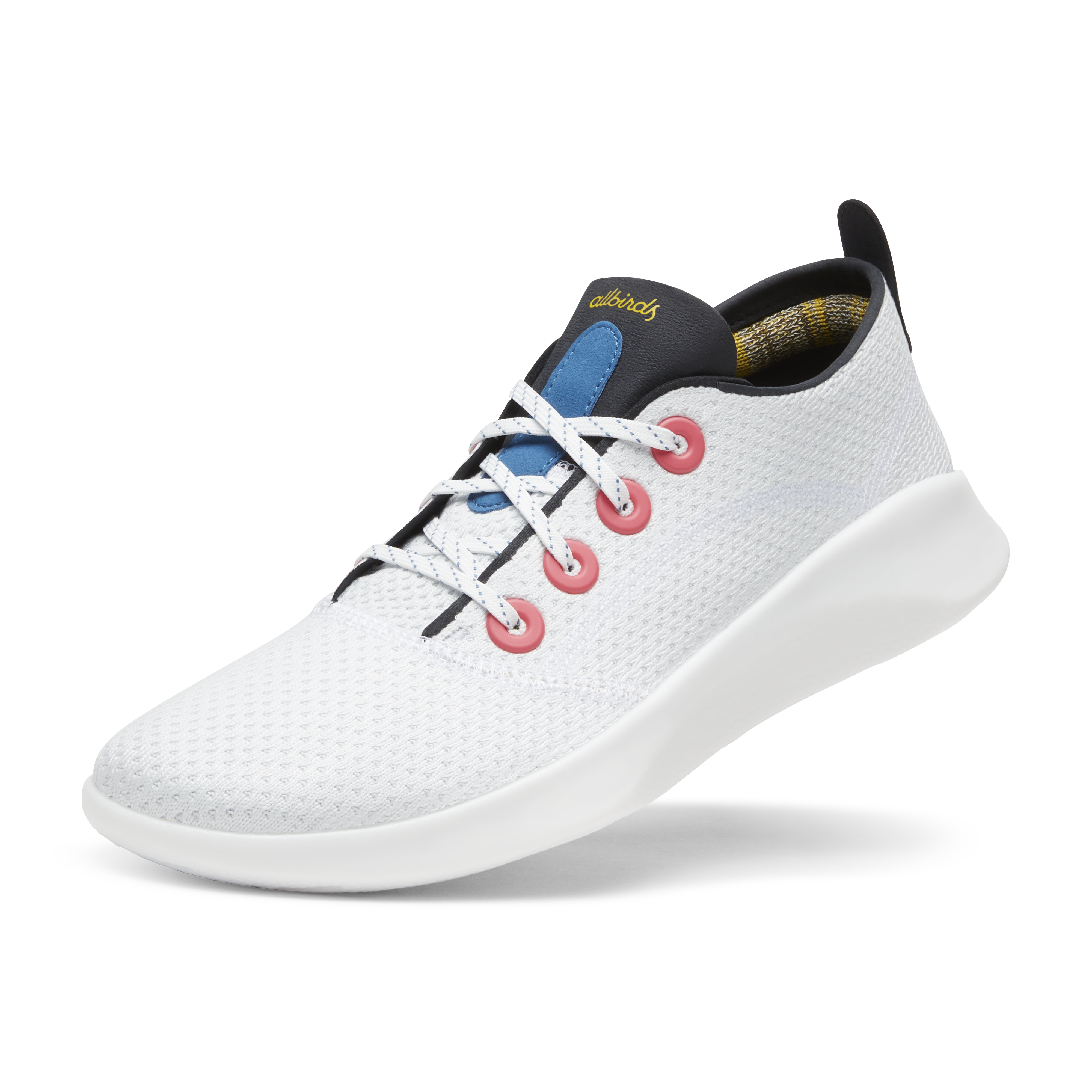 Women's SuperLight Tree Runners - Blizzard/Bloom Coral (Blizzard Sole)