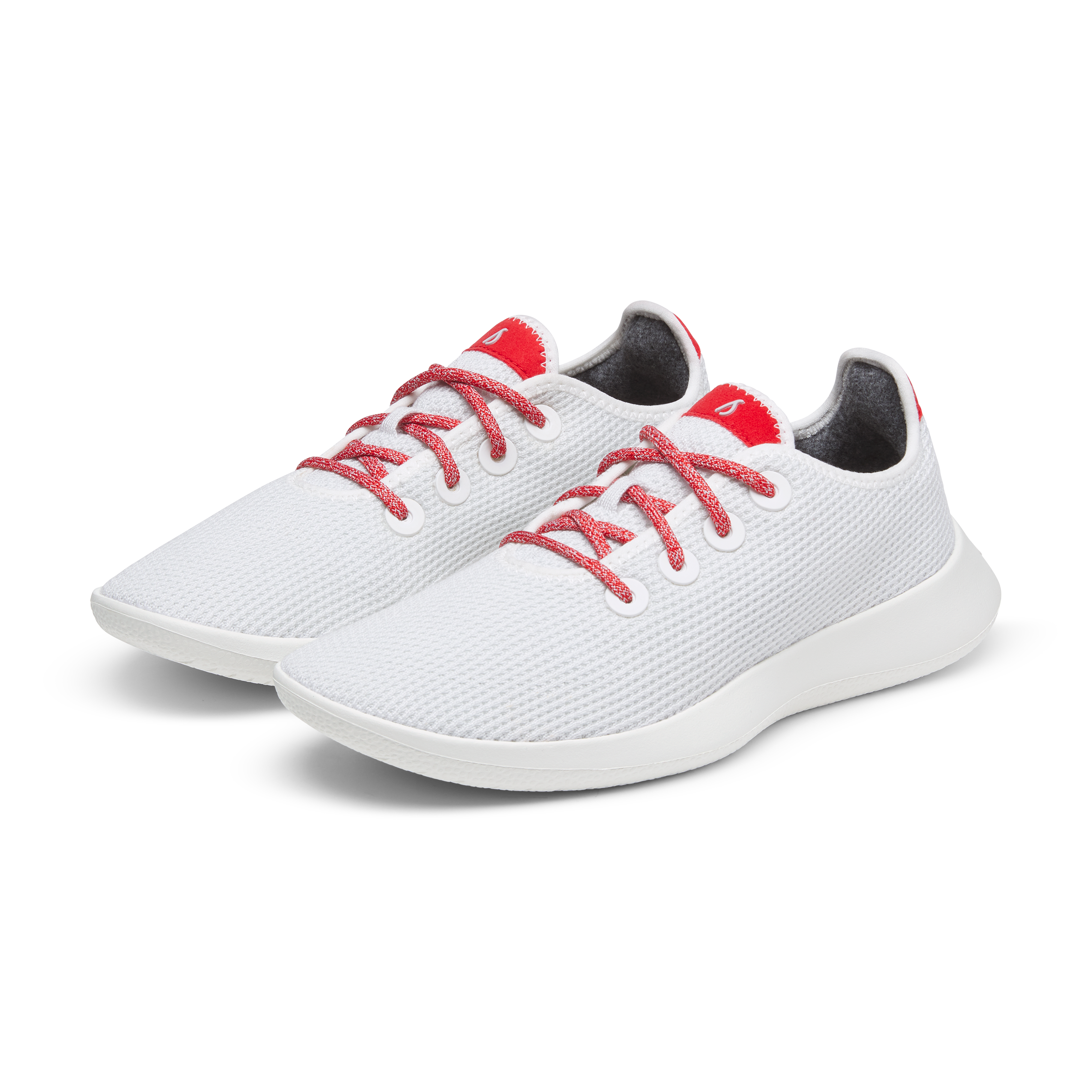 Men's Tree Runner - Blizzard/Bold Red (Blizzard Sole)
