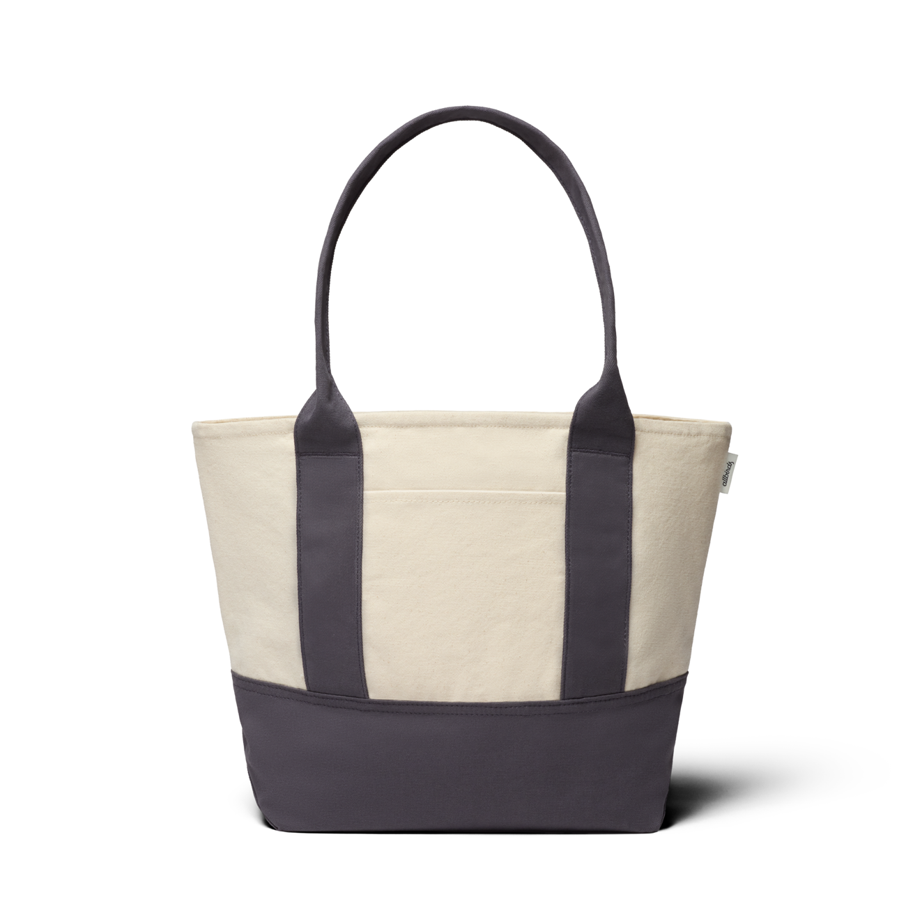 Mini Canvas Tote Bag - Natural White/Natural Grey Mini Canvas Tote Bag - Natural White/Natural Grey