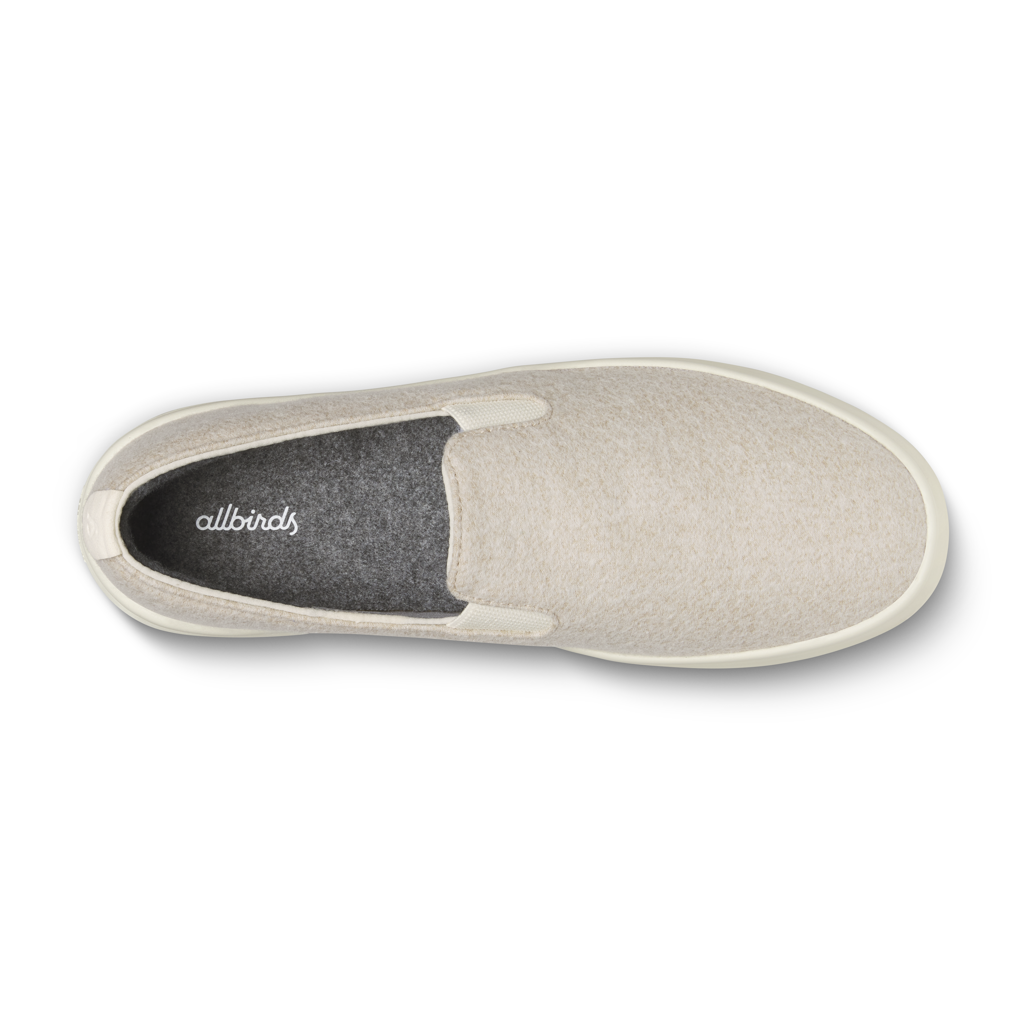 Women's Wool Cruiser Slip On - Rugged Beige (Stony Cream Sole)