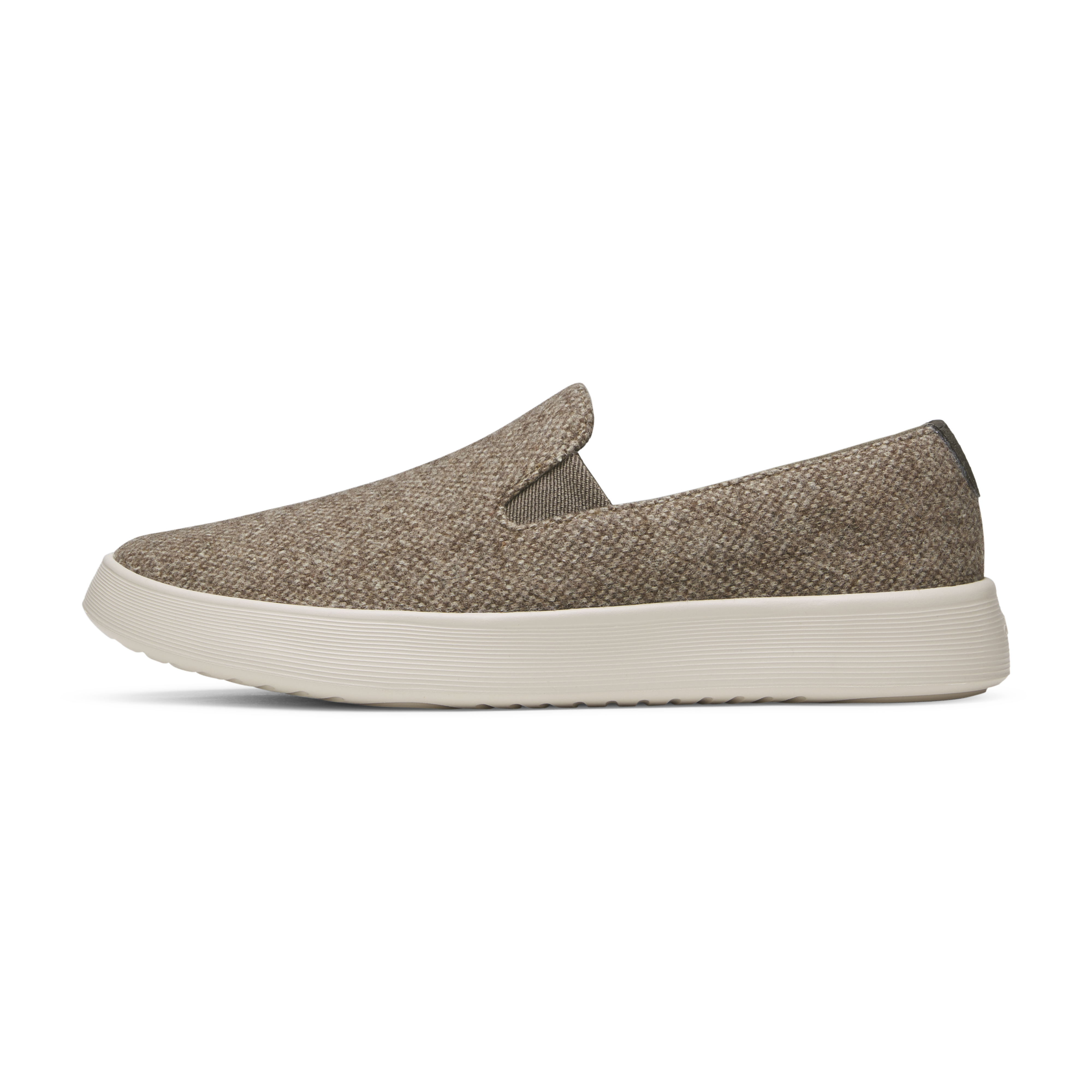 Allbirds Men's Cruiser Slip On Tweed - Weathered Brown (Weathered White Sole) at Allbirds