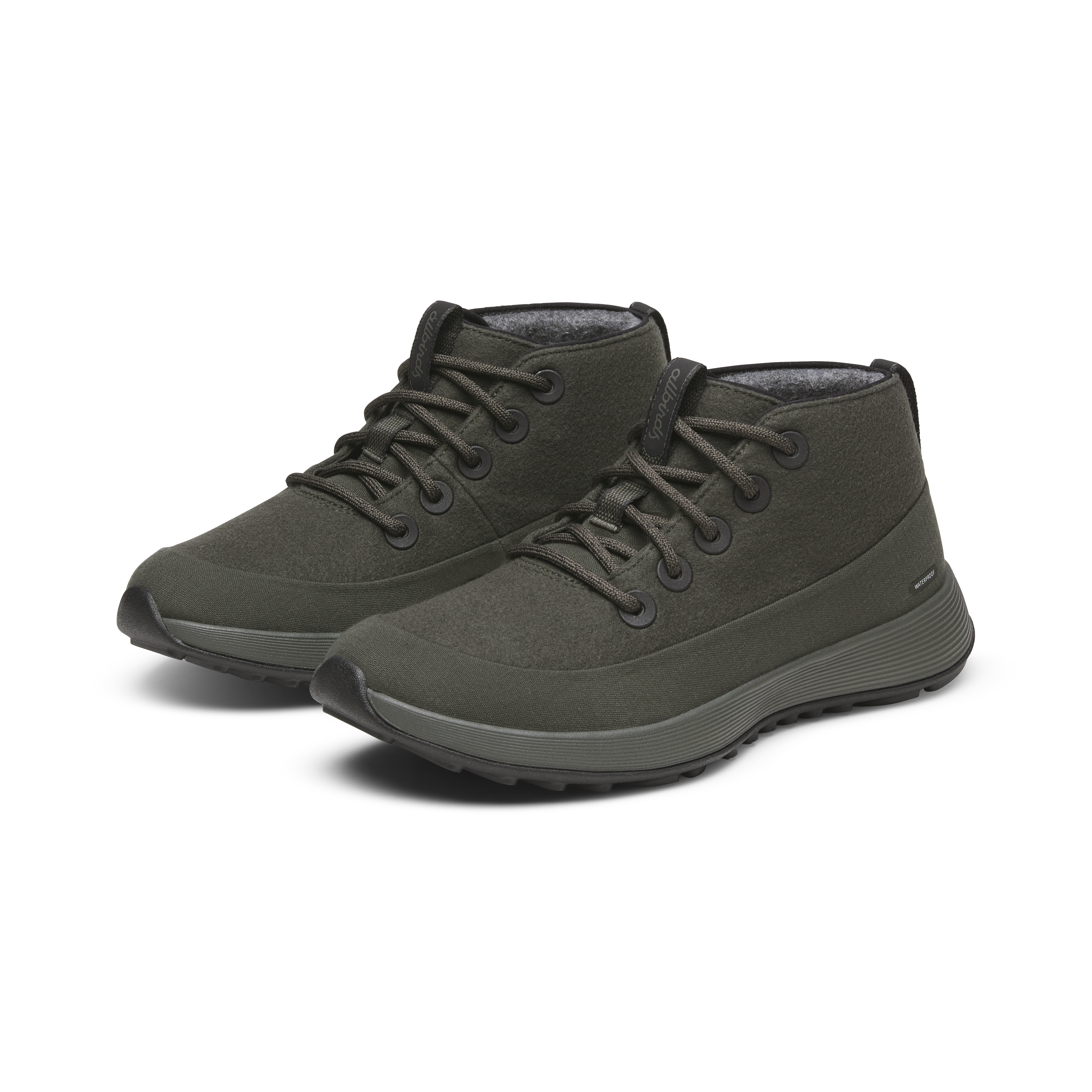 Women's Wool Runner NZ Mid Waterproof - Dark Jungle (Dark Jungle Sole)