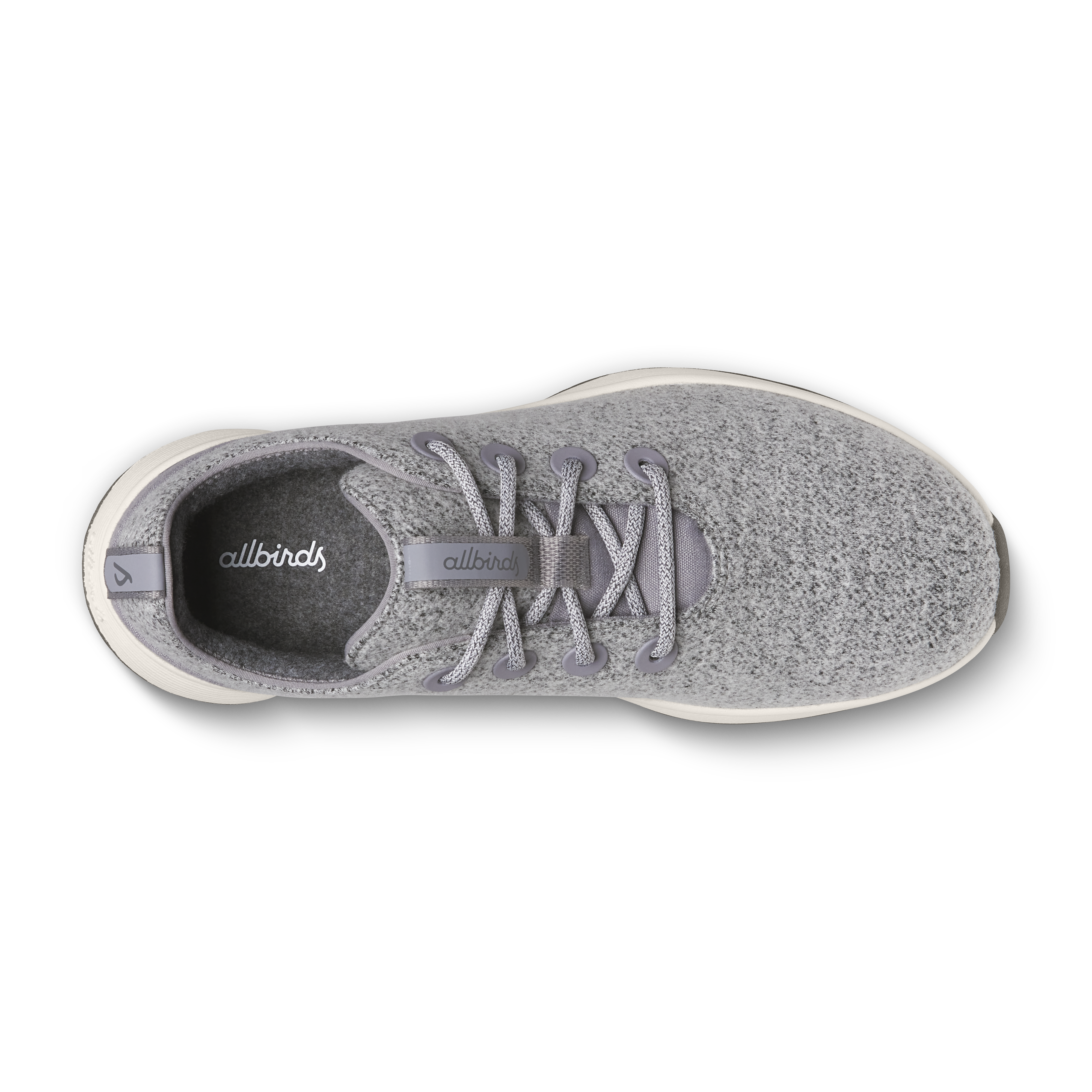 Men's Wool Runner NZ Waterproof - Medium Grey (Natural White Sole)