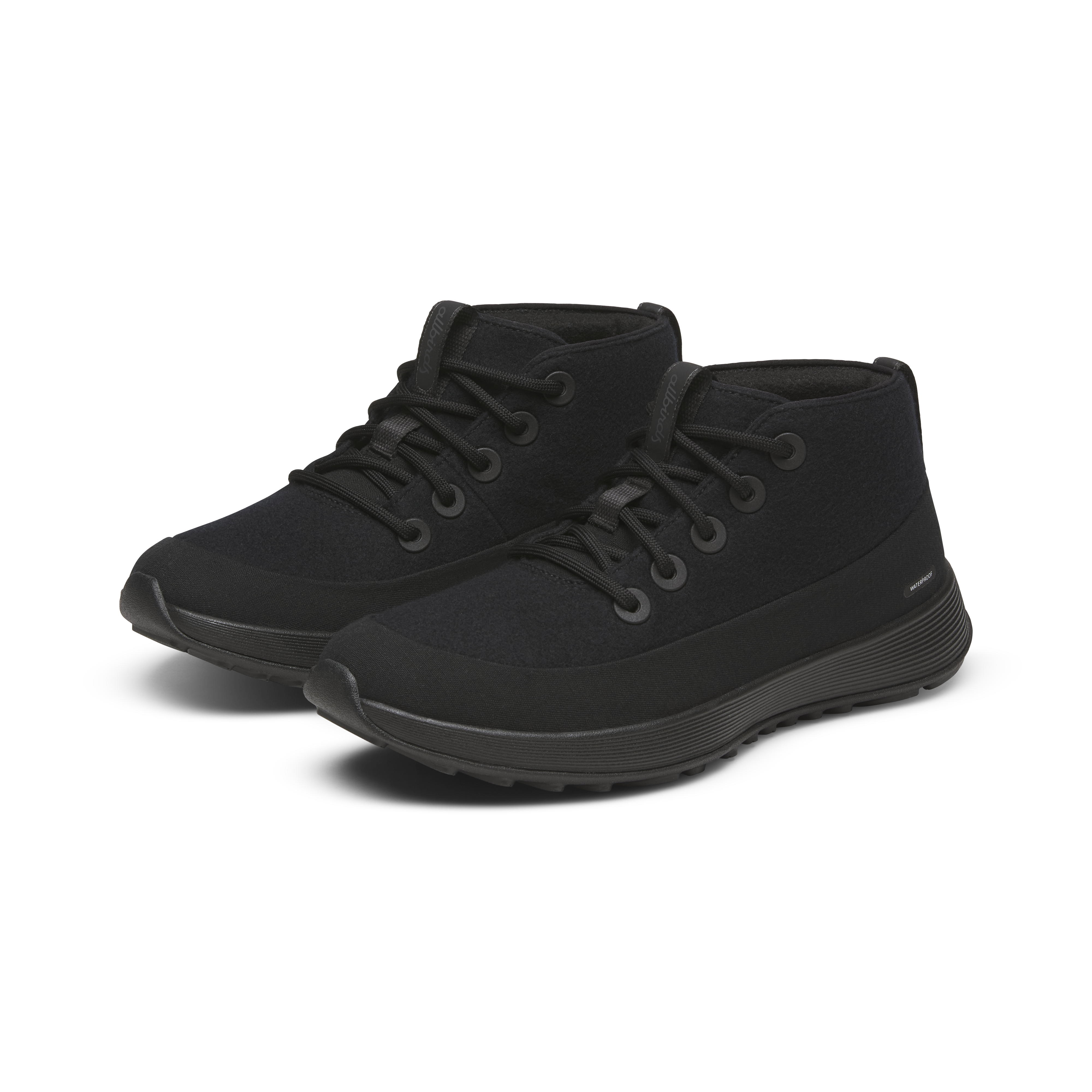 Men's Wool Runner NZ Mid Waterproof - Natural Black (Natural Black Sole)