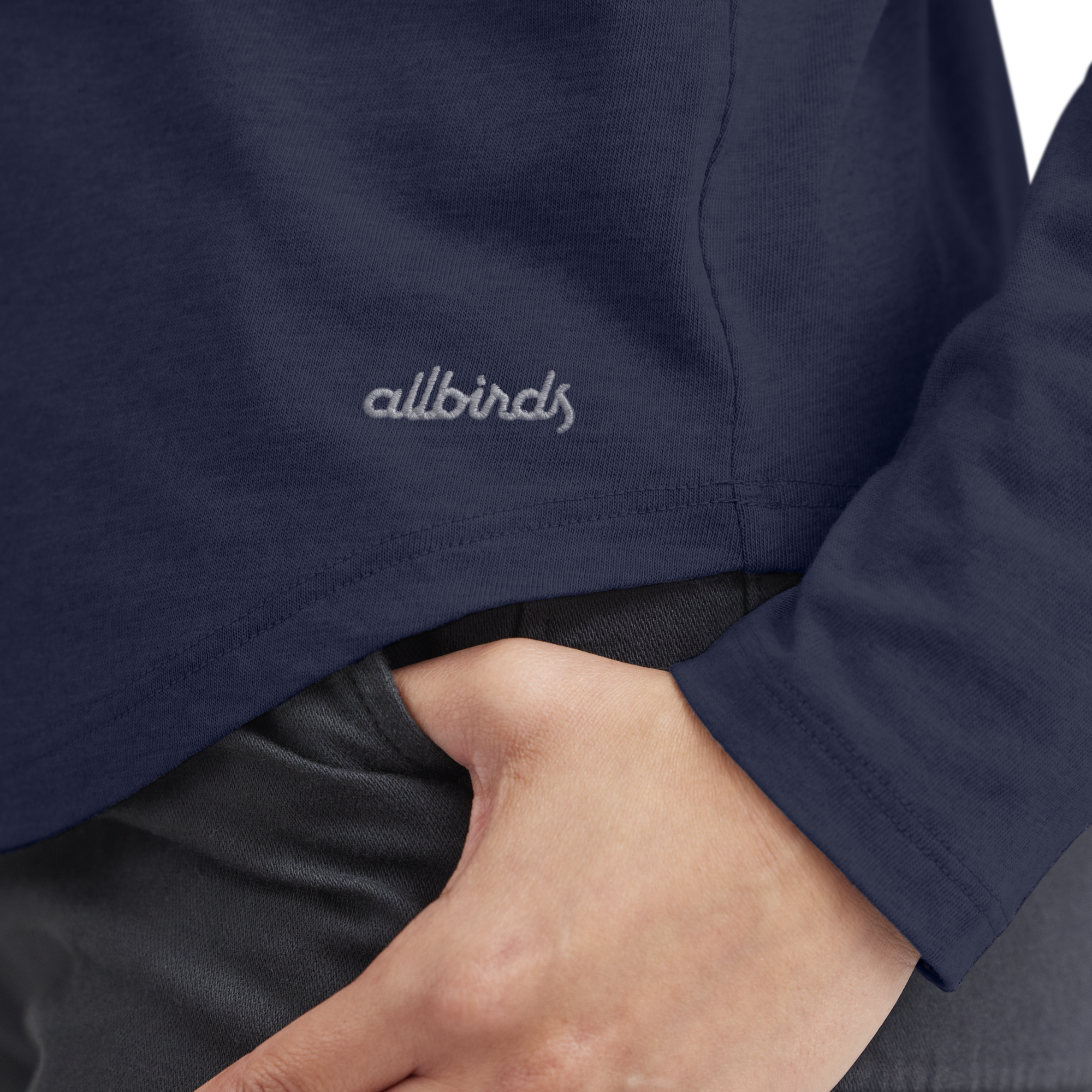 Women's Soft Merino Long Sleeve Tee - Deep Navy