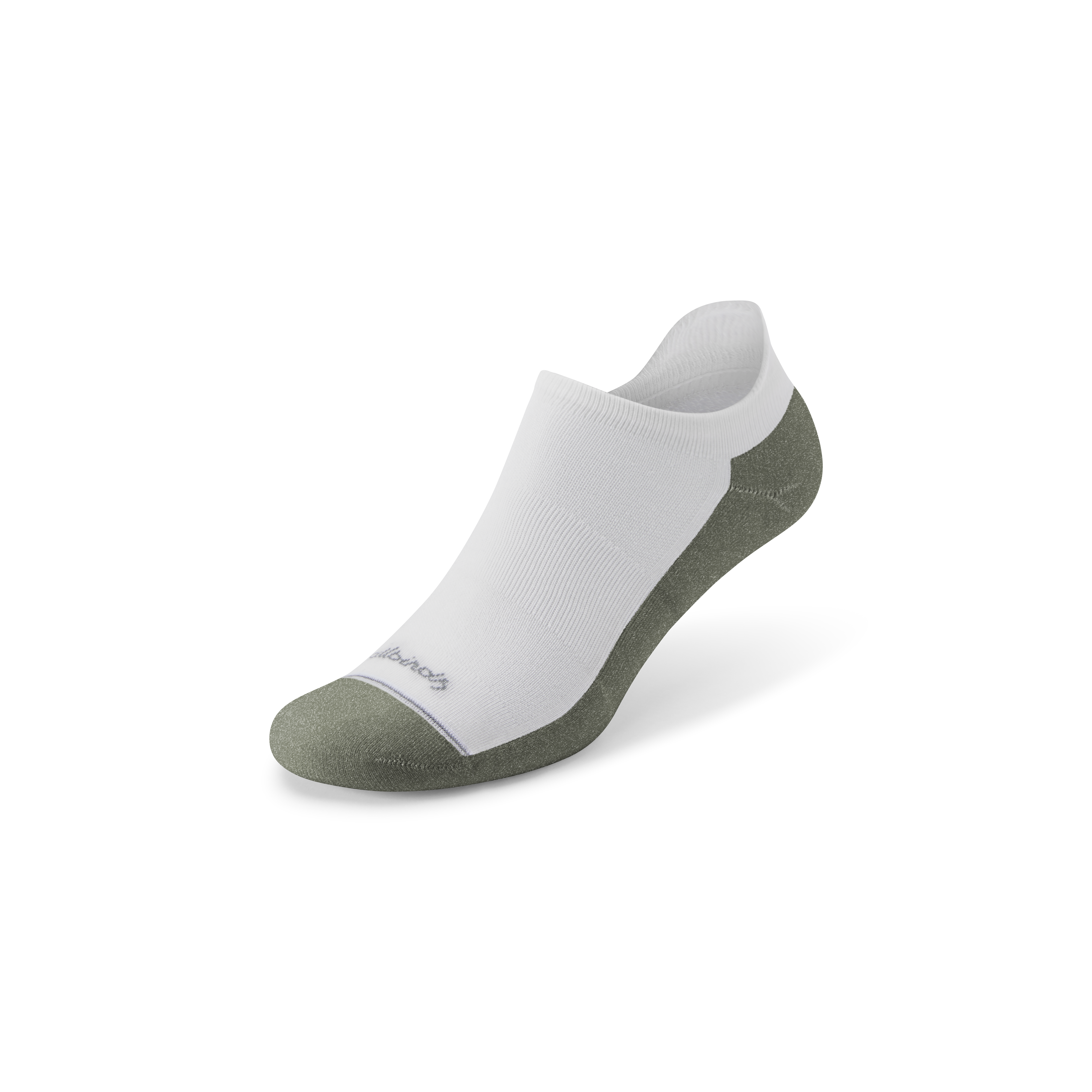 Anytime Ankle Sock - Blizzard/Thunder Green