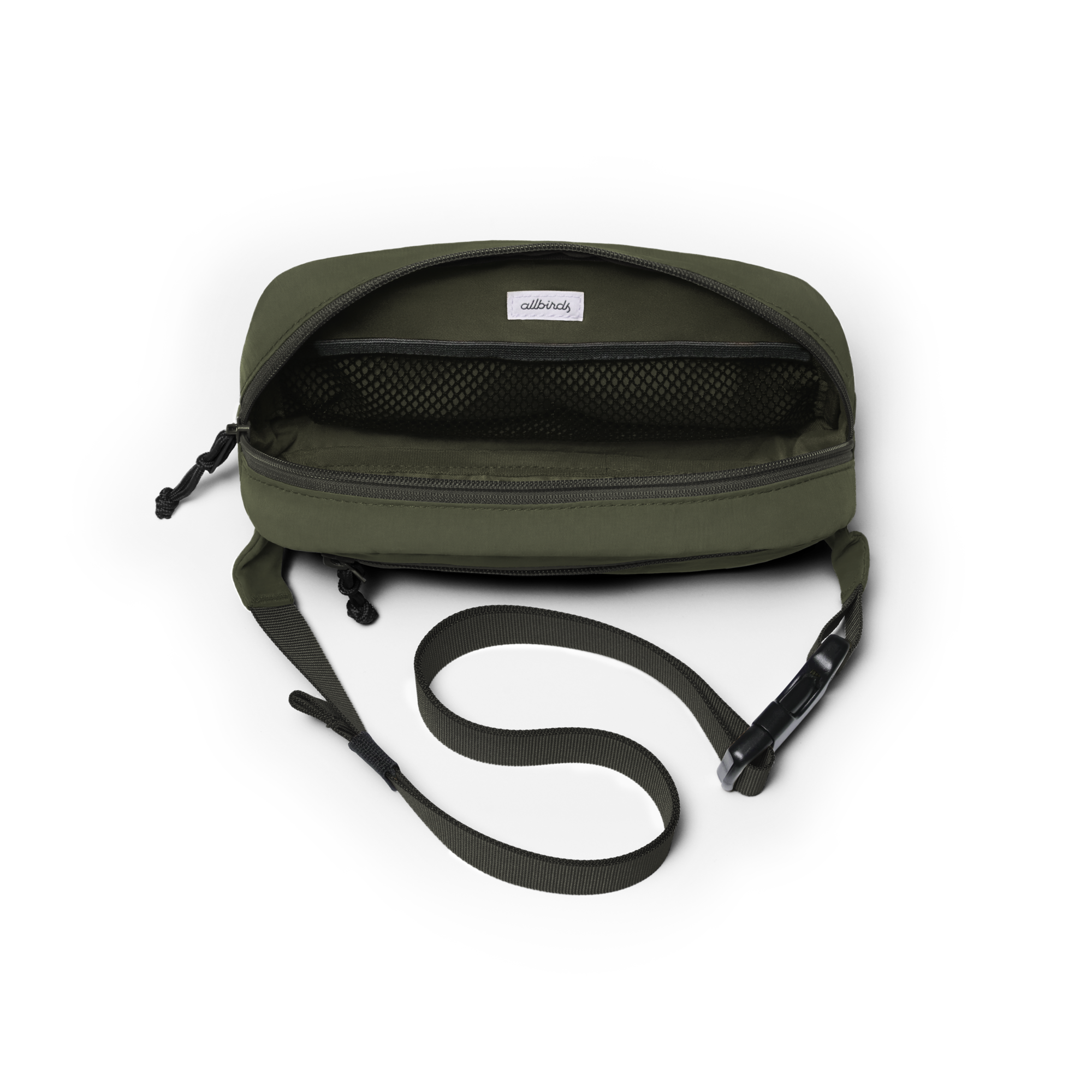 Recycled Belt Bag - Thunder Green