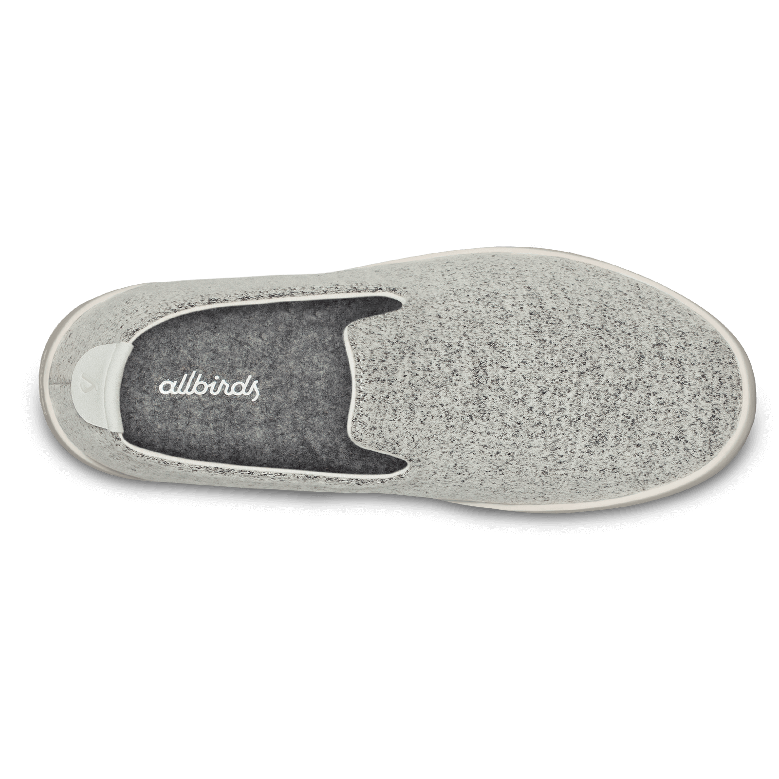 Women's Wool Lounger - Dapple Grey (Cream Sole)