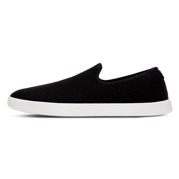 Men s Tree Loungers Black Slip Ons Allbirds