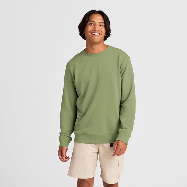 Olive green mens hotsell sweatshirt