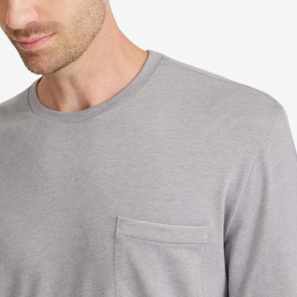 Men's Soft Merino Long Sleeve Tee - Grey | Allbirds