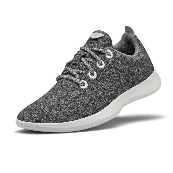 Women s Wool Runners Natural Grey Light Grey Sole