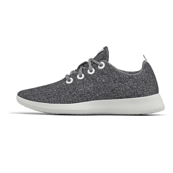 Women's Wool Runners - Natural Grey (Light Grey Sole)