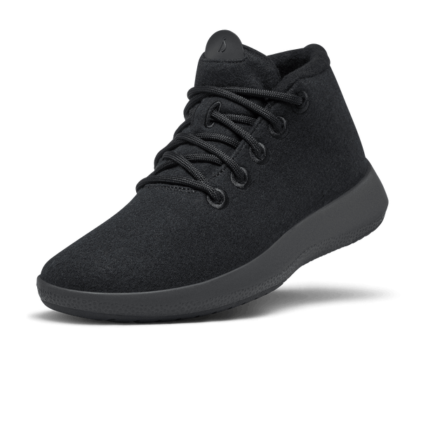 Allbirds Men s Wool Runner up Mizzles True Black Reviews Wet Weather High Top Sneaker
