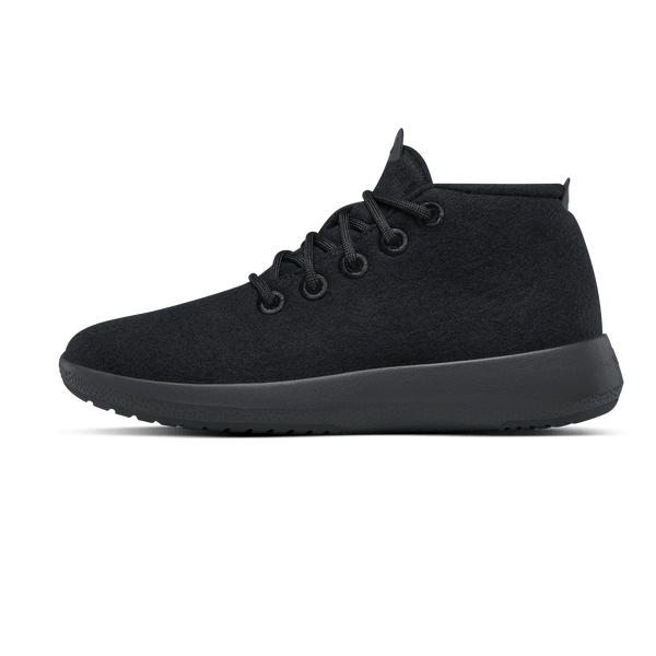 Allbirds Men s Wool Runner up Mizzles True Black Reviews Wet Weather High Top Sneaker