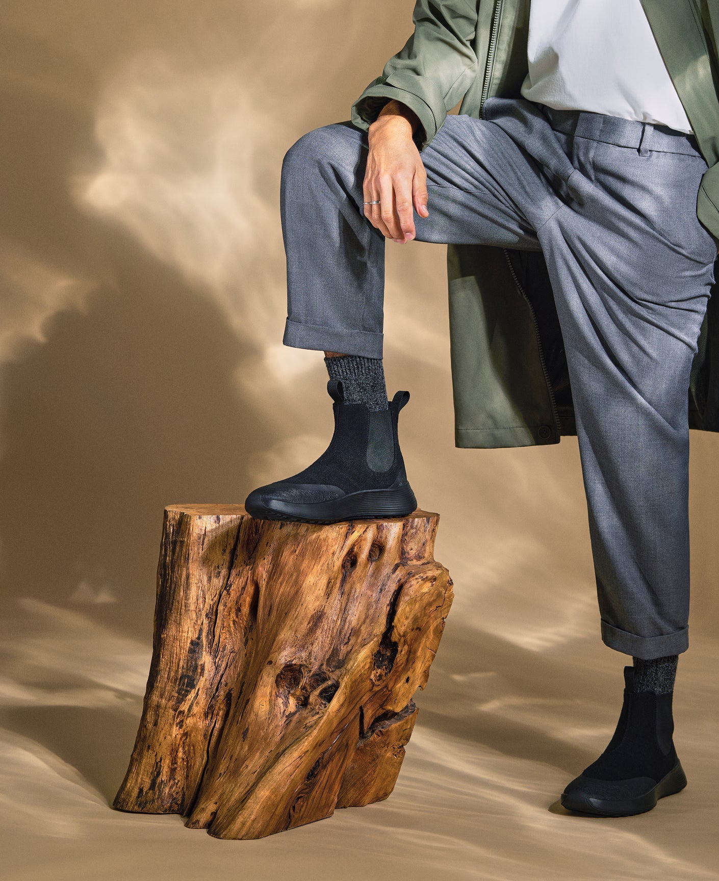 Men's Runner Chelsea Protect - Rustic Brown (Rugged Beige Sole)