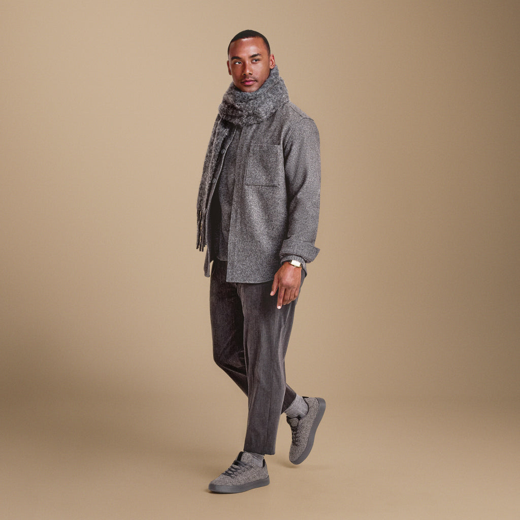 Men's Cruiser Tweed - Dark Grey (Stormy Grey Sole)