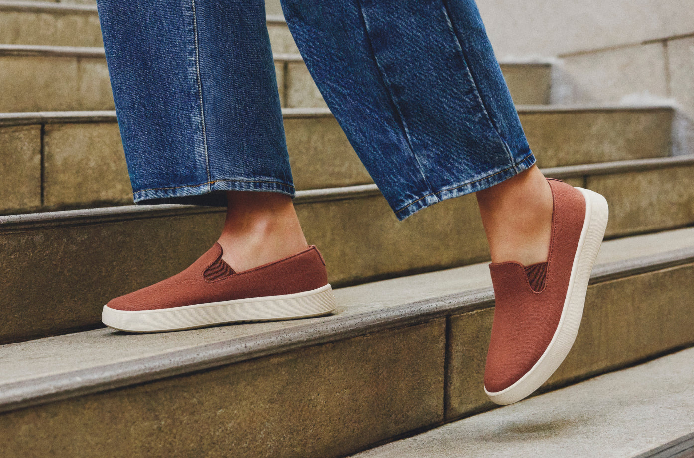 Men's Cruiser Slip On Canvas - Washable Hemp & Cotton Sneakers