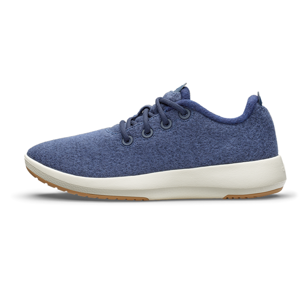Women's Wool Runner Mizzle Hazy Indigo (Natural White Sole)