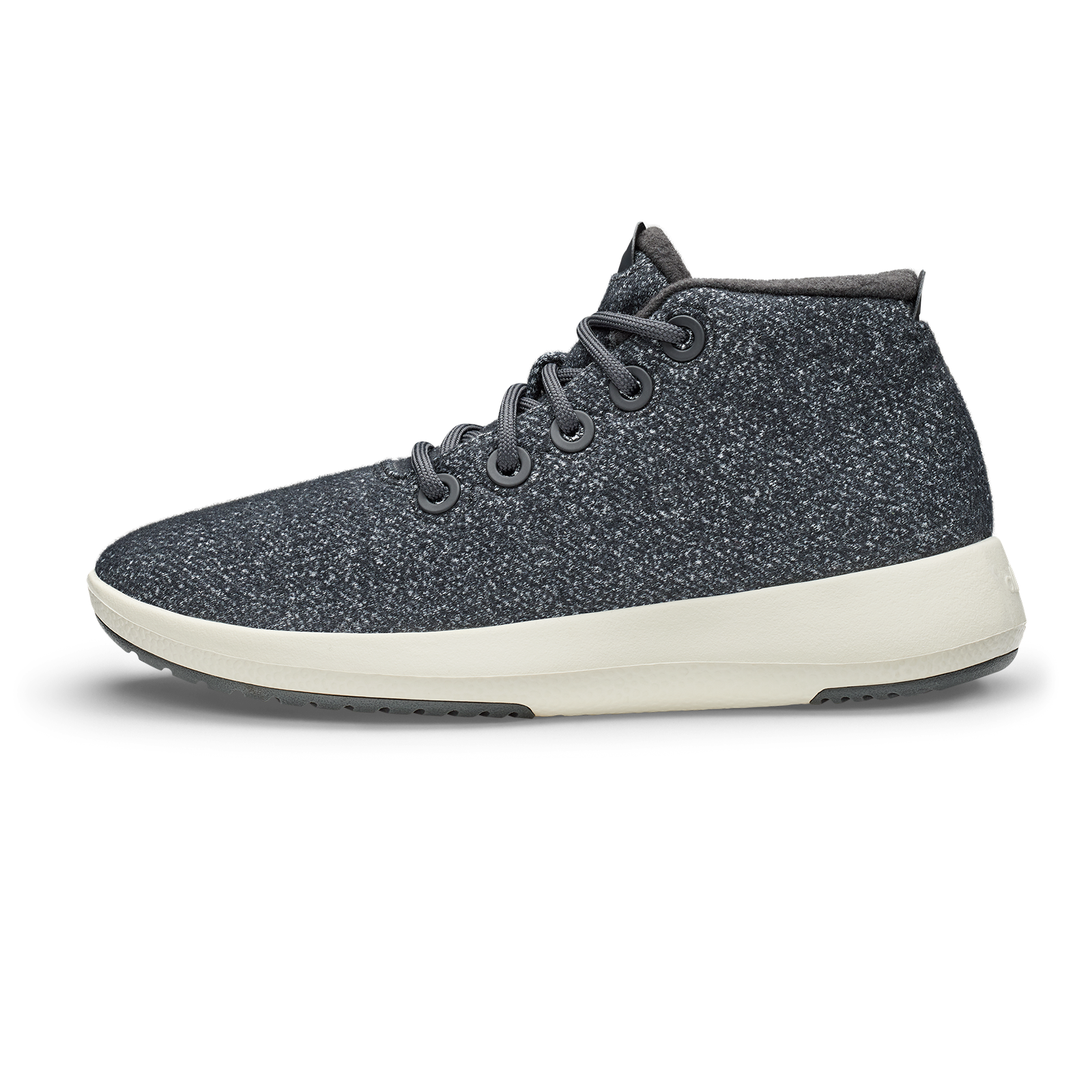 セール特価 Men's Wool Runner-up Mizzle - Dark Grey (Natural White Sole) 靴