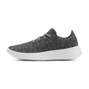 Women's Wool Runner Go - Dark Grey (Light Grey Sole)