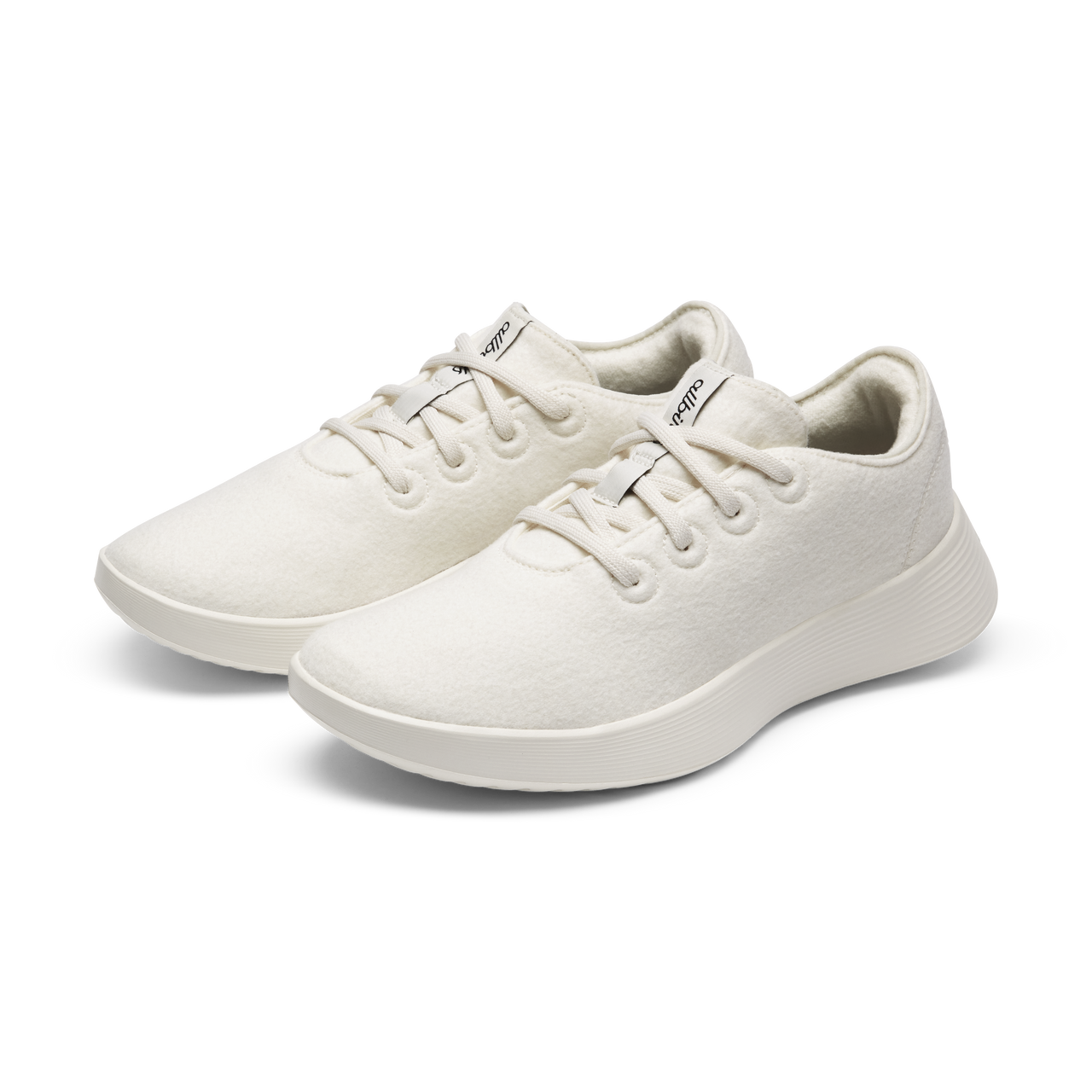 Women's Wool Runner Go - Natural White (Natural White Sole)
