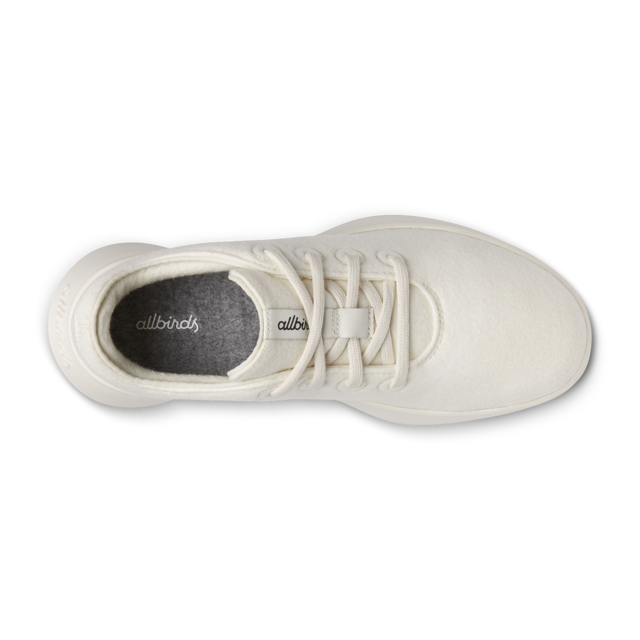 Women's Wool Runner Go - Natural White (Natural White Sole)