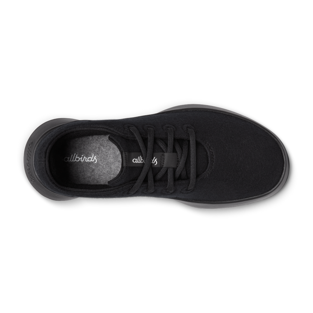 Women's Wool Runner Go - Natural Black (Natural Black Sole)