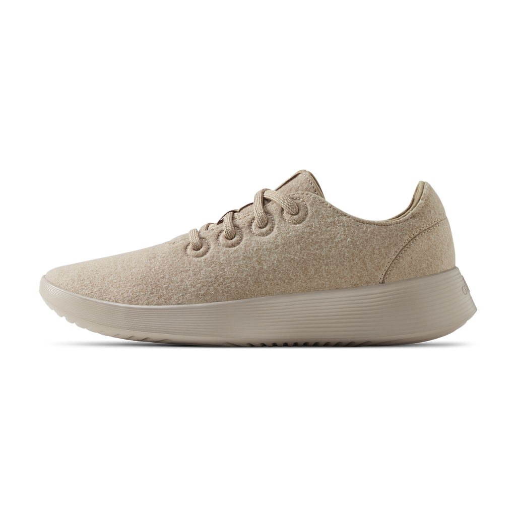 Men's Wool Runner Go - Rugged Beige (Rugged Beige Sole)