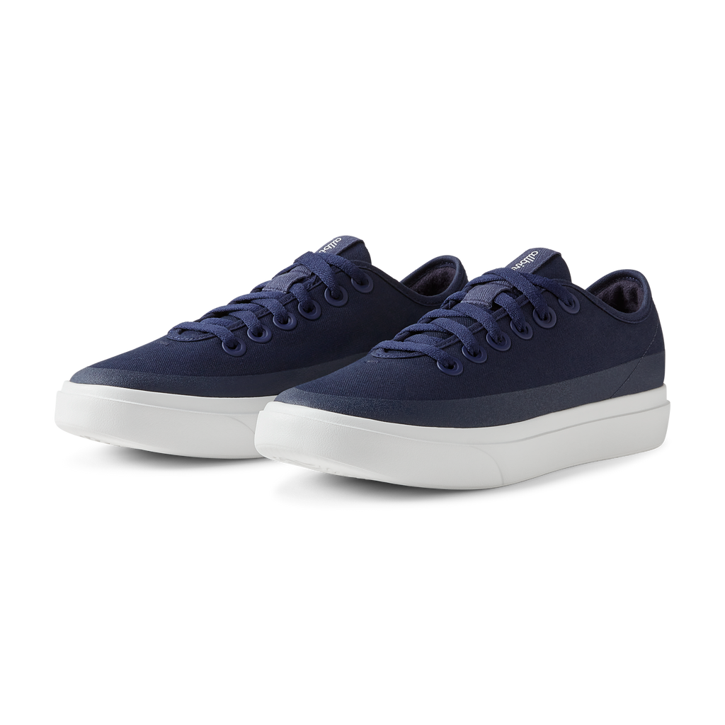 Men's Canvas Pipers - Deep Navy (Blizzard Sole) - 1