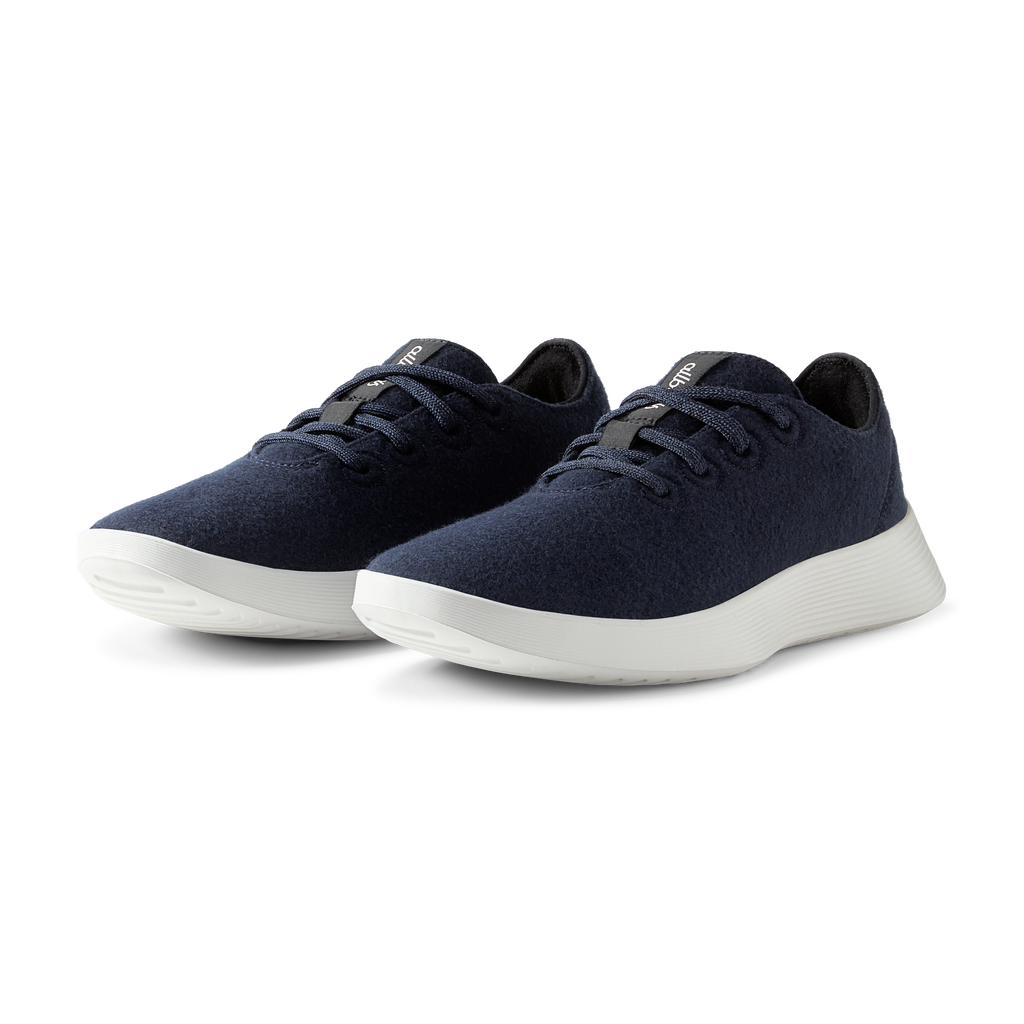 Men's Wool Runner Go - Deep Navy (Blizzard Sole)