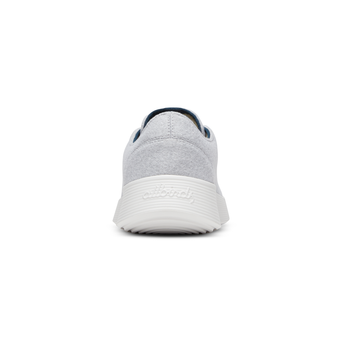 Women's Wool Runner Go - Light Grey/True Navy (Blizzard Sole)
