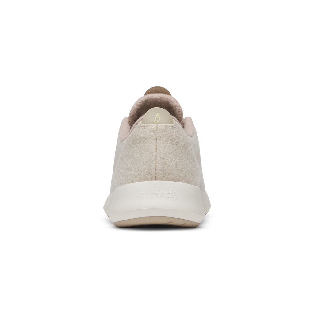 Women's Wool Runner Mizzle - Stony Cream (Natural White Sole)