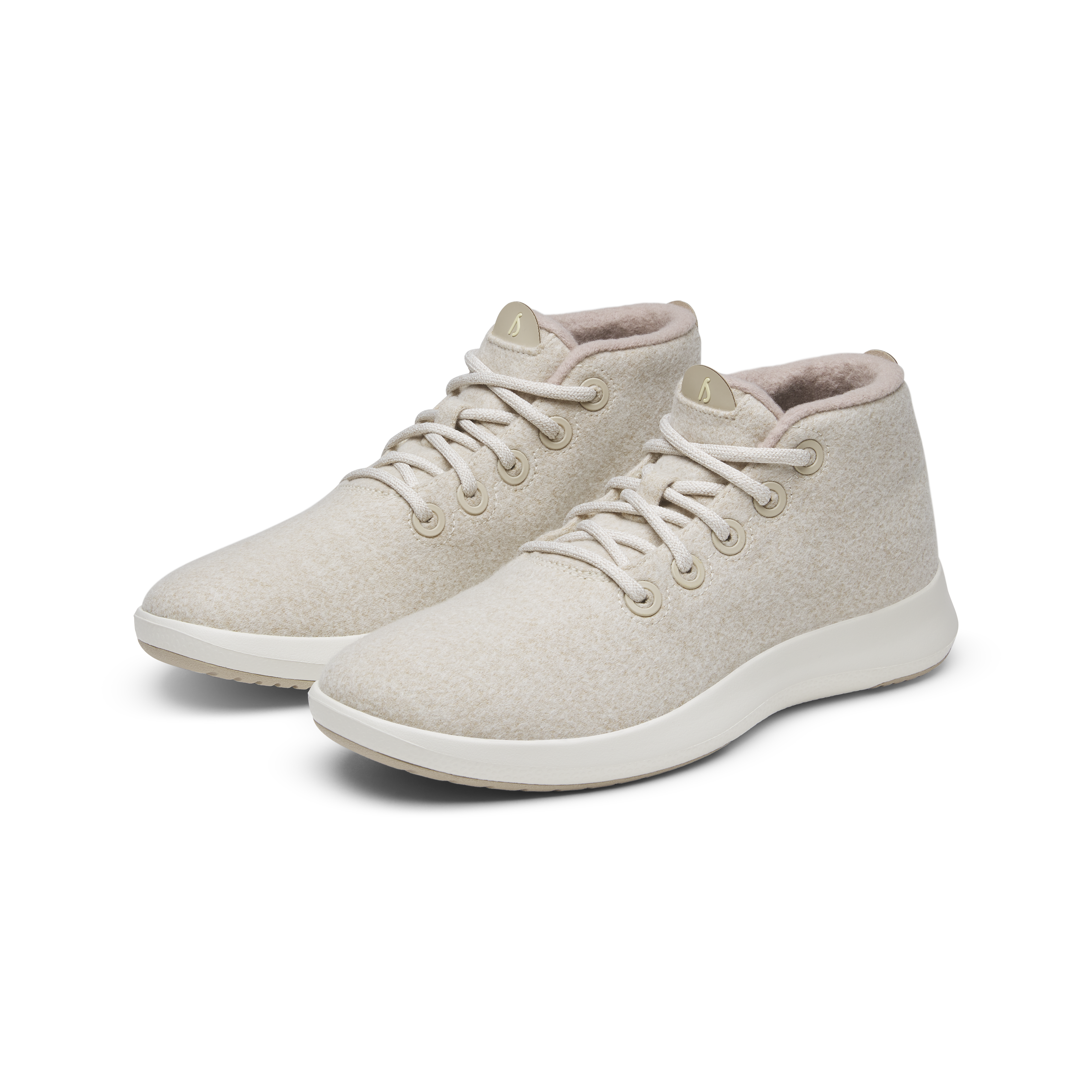 Women's Wool Runner-up Mizzle - Stony Cream (Natural White Sole)