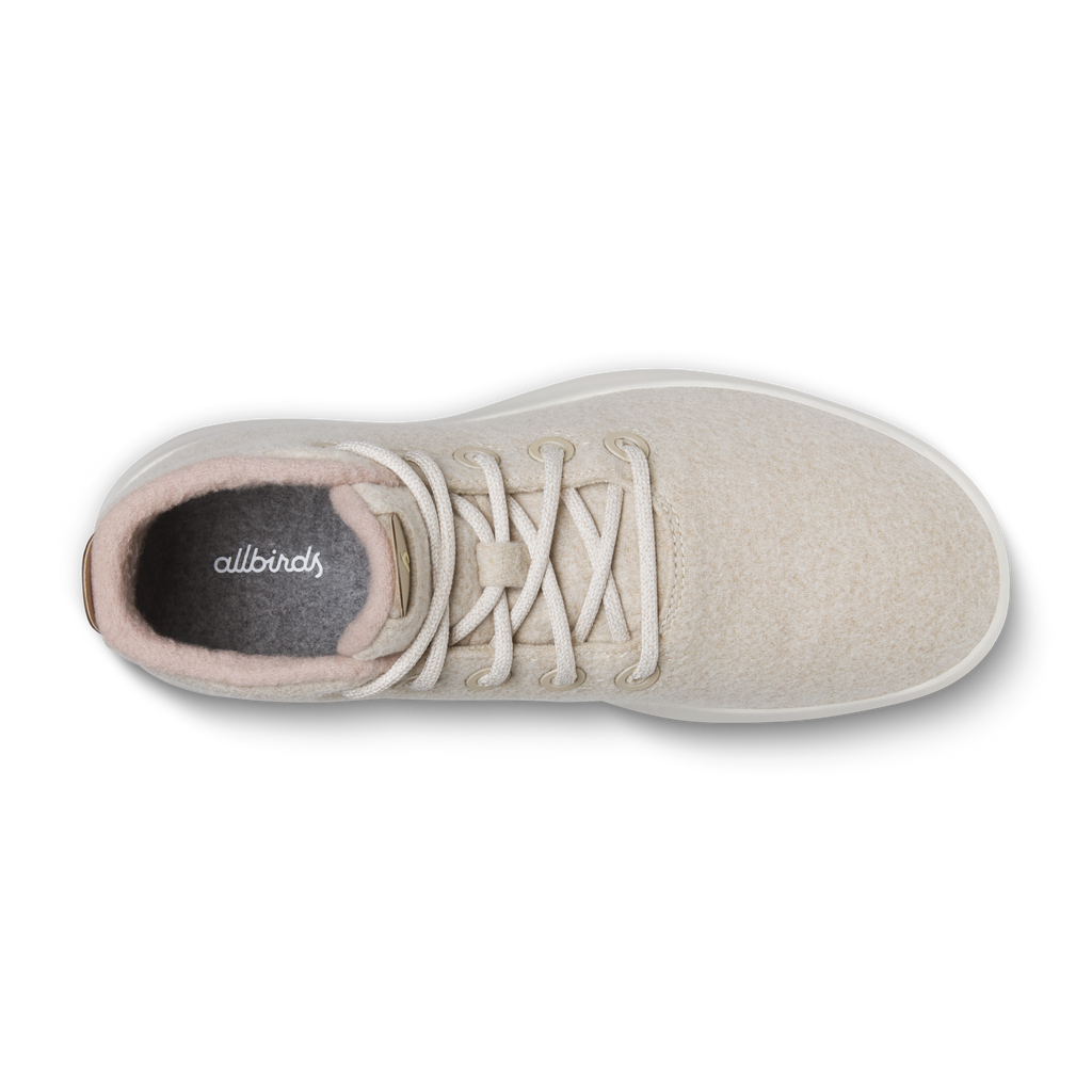 Women's Wool Runner-up Mizzle - Stony Cream (Natural White Sole)