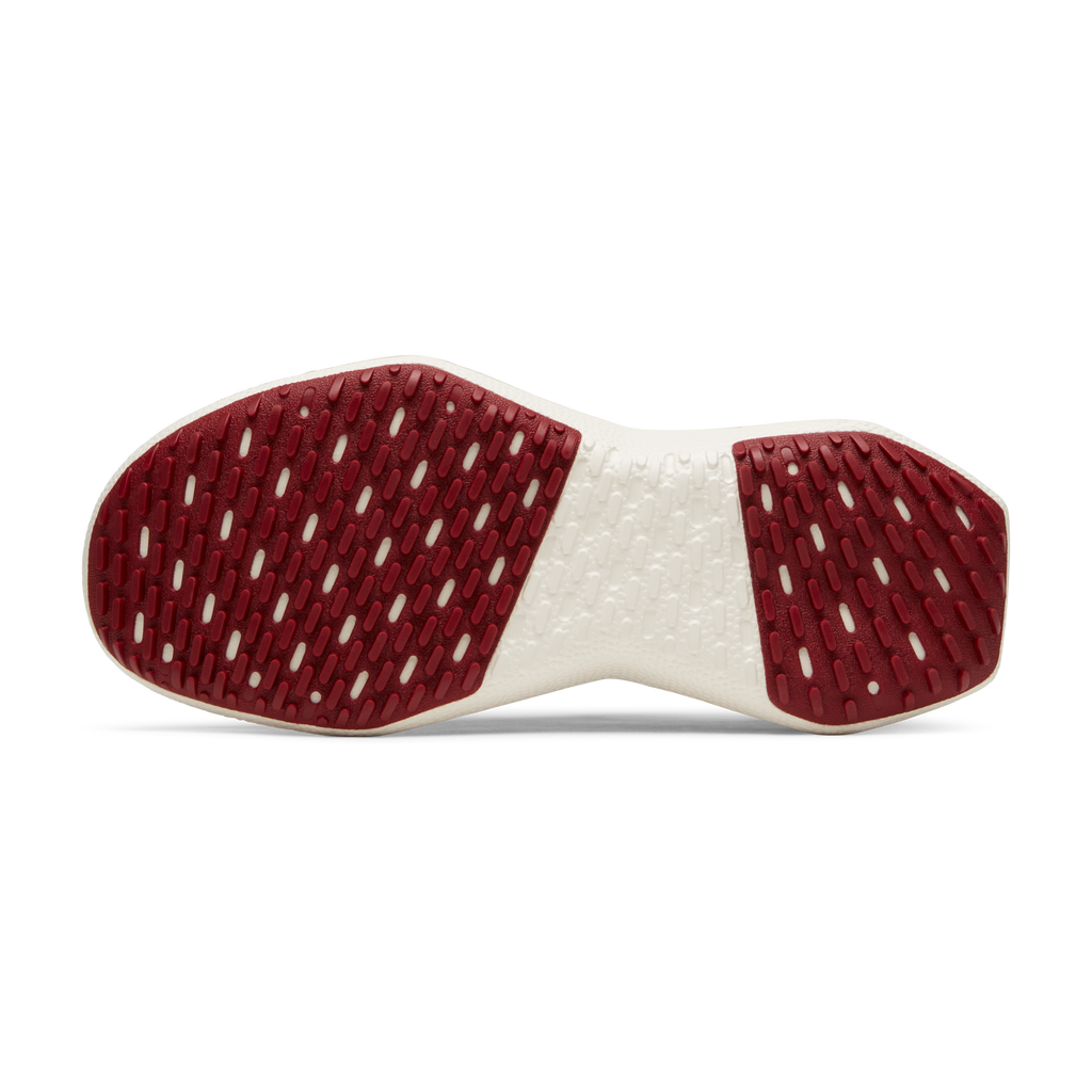 Men's Tree Dasher 2 - Blizzard/Thunder Red (Natural White Sole)