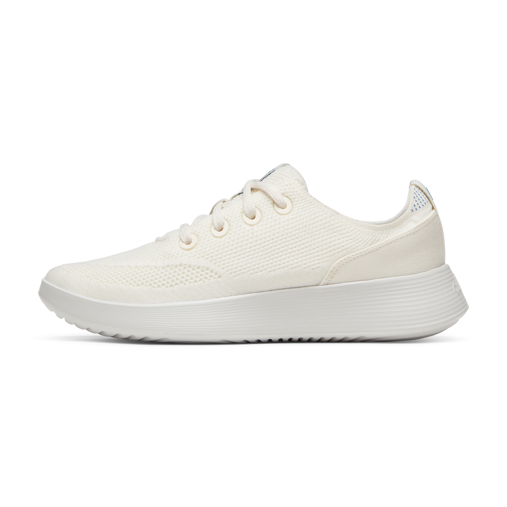 Men's Tree Runner Go - Natural White/Basin Blue (Barely Grey Sole)