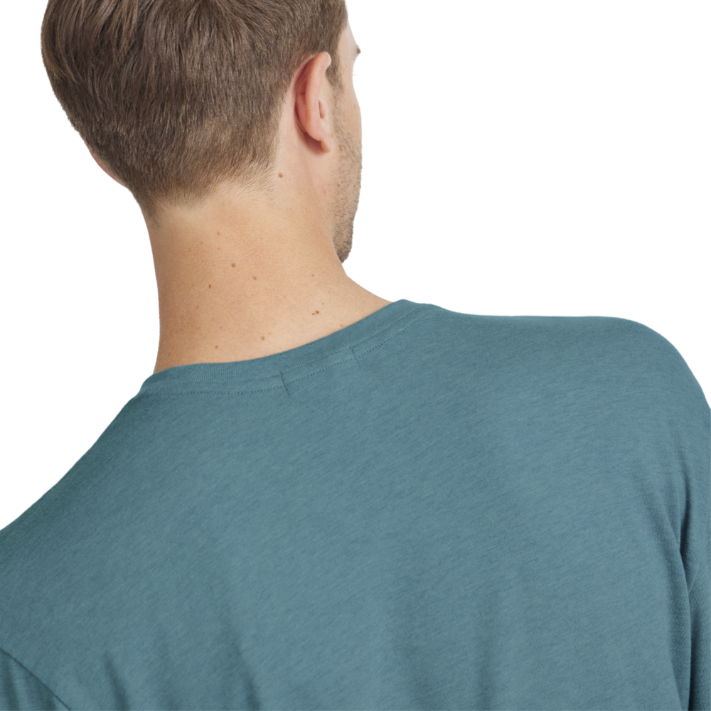 Men's Soft Merino Long Sleeve Tee - Natural Black