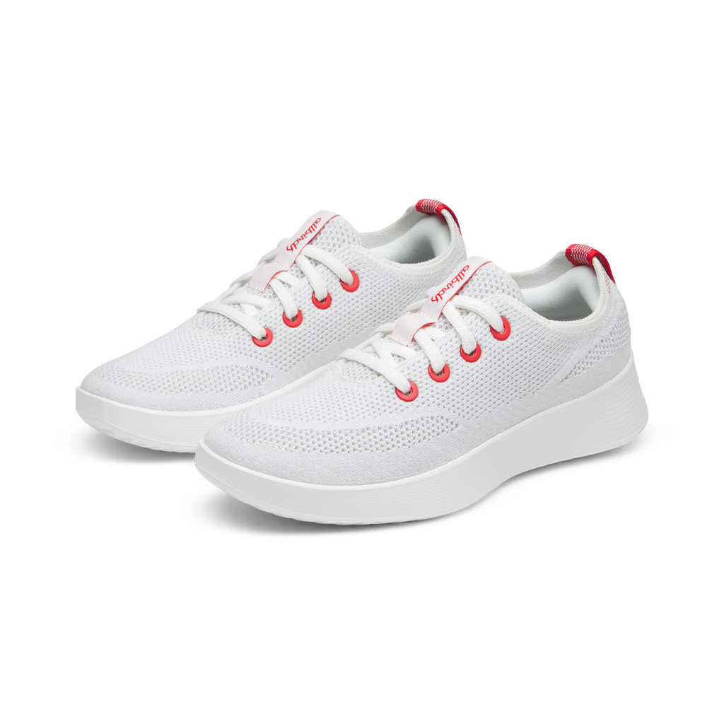 Women's Tree Runner Go Blizzard/Bold Red (Blizzard Sole)