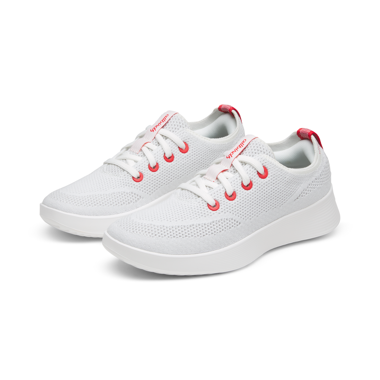 Women's Tree Runner Go - Blizzard/Bold Red (Blizzard Sole)