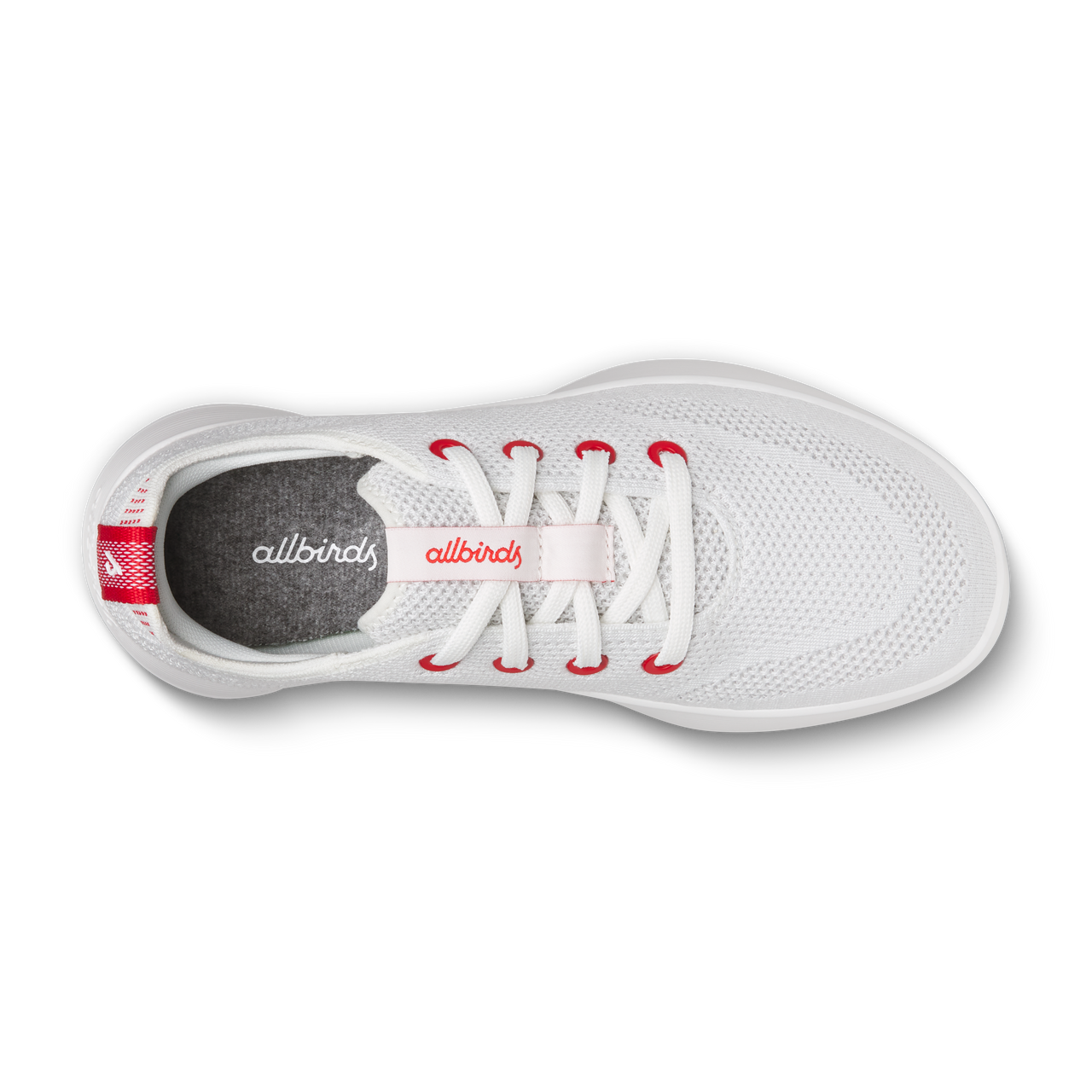 Men's Tree Runner Go - Blizzard/Bold Red (Blizzard Sole)