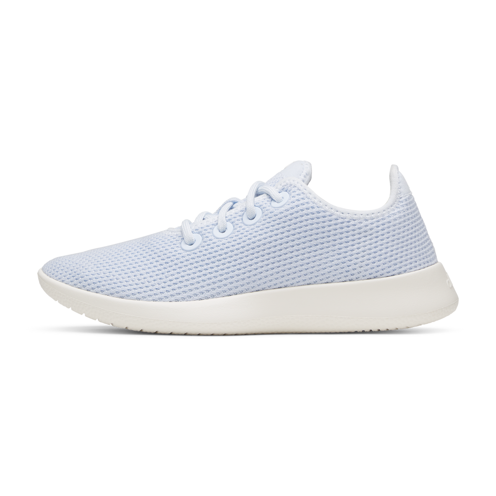 Women's Tree Runners - Marine Blue (White Sole)