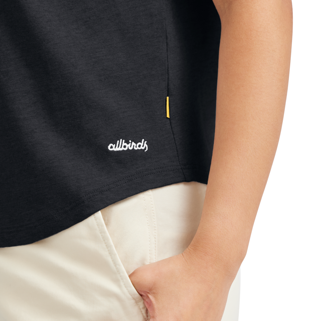 Women's Soft Merino Tee - Natural White