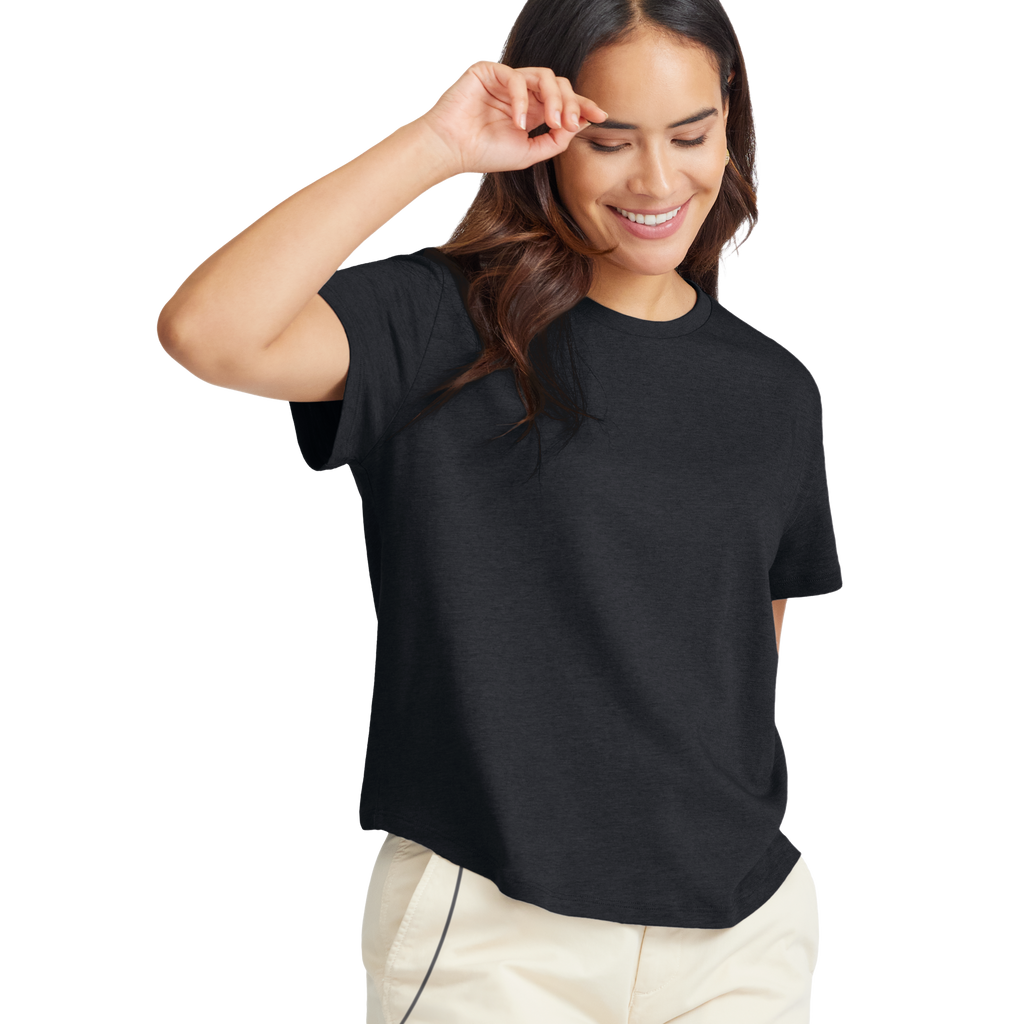 Women's Soft Merino Tee - Natural White
