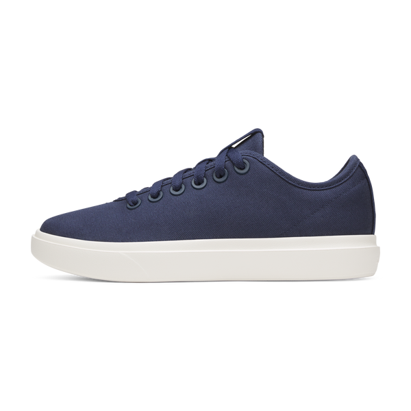 Women's Canvas Piper - Deep Navy (Natural White Sole)