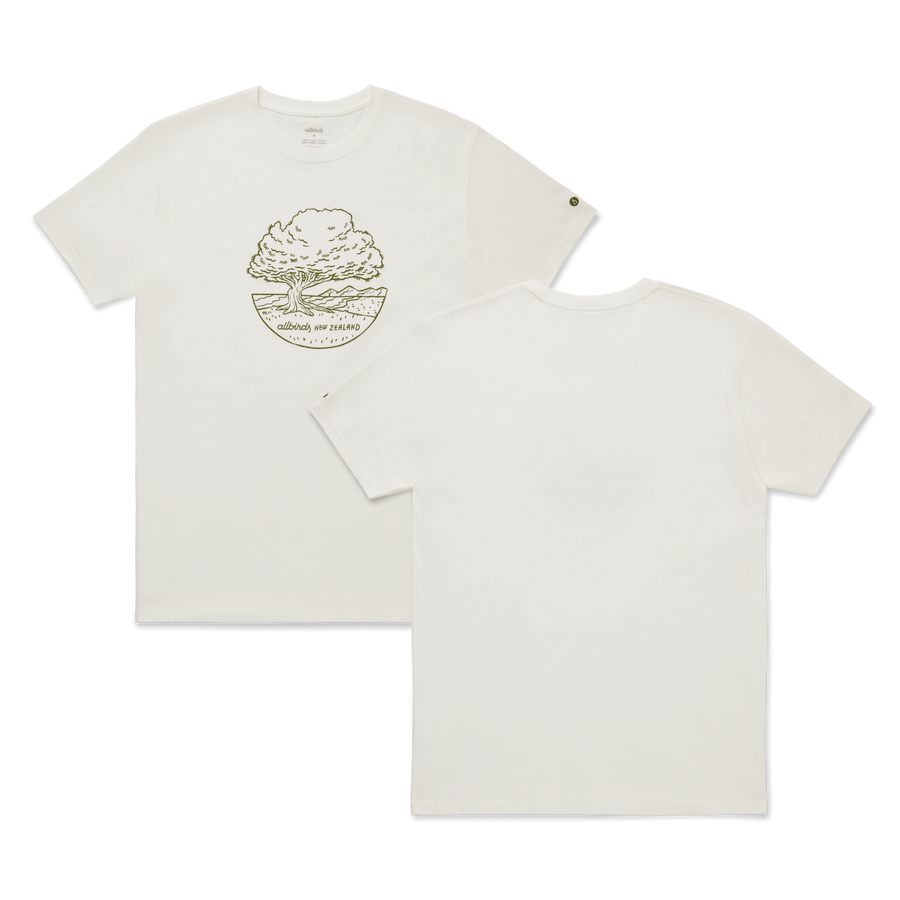 COVERNATのCool Cotton Doodle Tropical Graphic T-Shirt 全3色 A11529_24Q4_Organic_Cotton_Tee