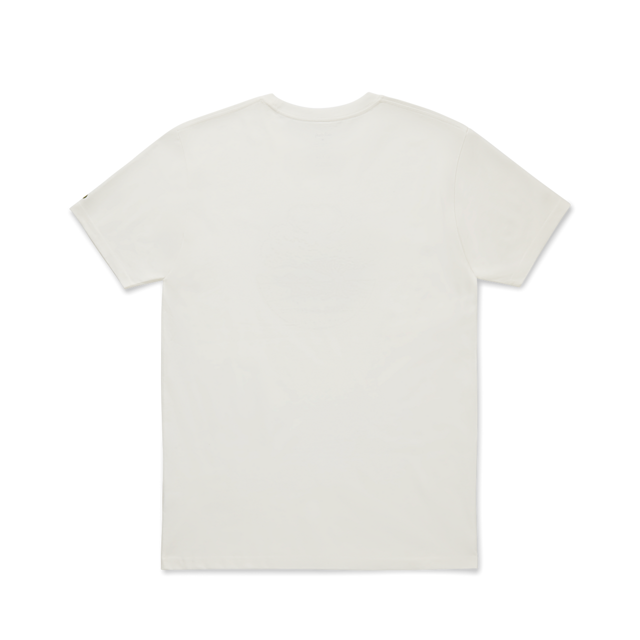 Unisex Organic Cotton Graphic Tee - Natural White/Rugged Green - NZ